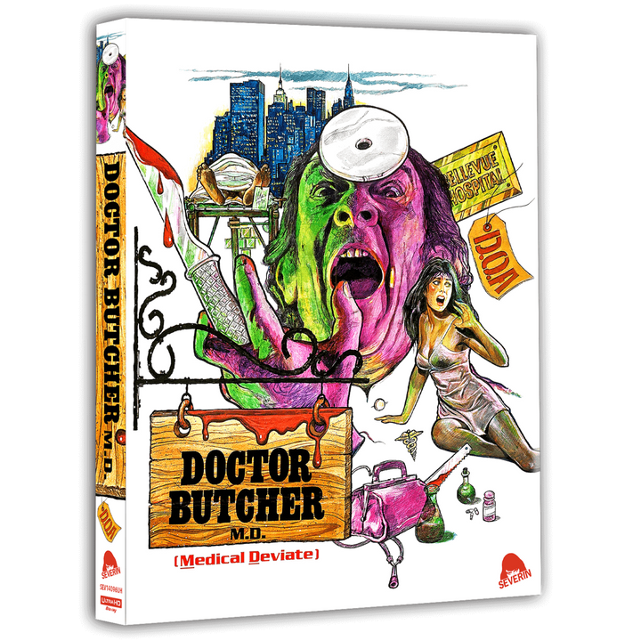 Doctor Butcher M.D./Zombie Holocaust [4-Disc 4K UHD w/Slipcover]
