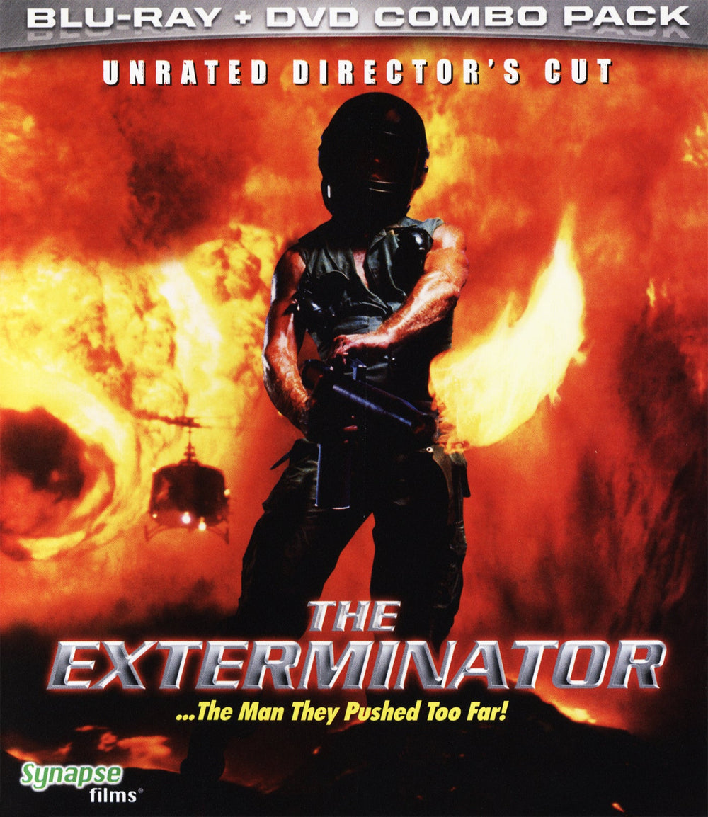 The Exterminator (1980) – Unrated Director's Cut [Blu-ray/DVD Combo] – official edition artwork