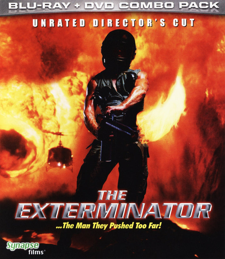 The Exterminator (1980) – Unrated Director's Cut [Blu-ray/DVD Combo] – official edition artwork