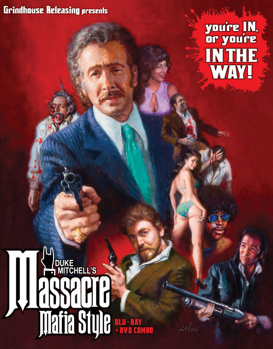 Massacre Mafia Style [2-Disc Deluxe Edition] [Blu-Ray/DVD]