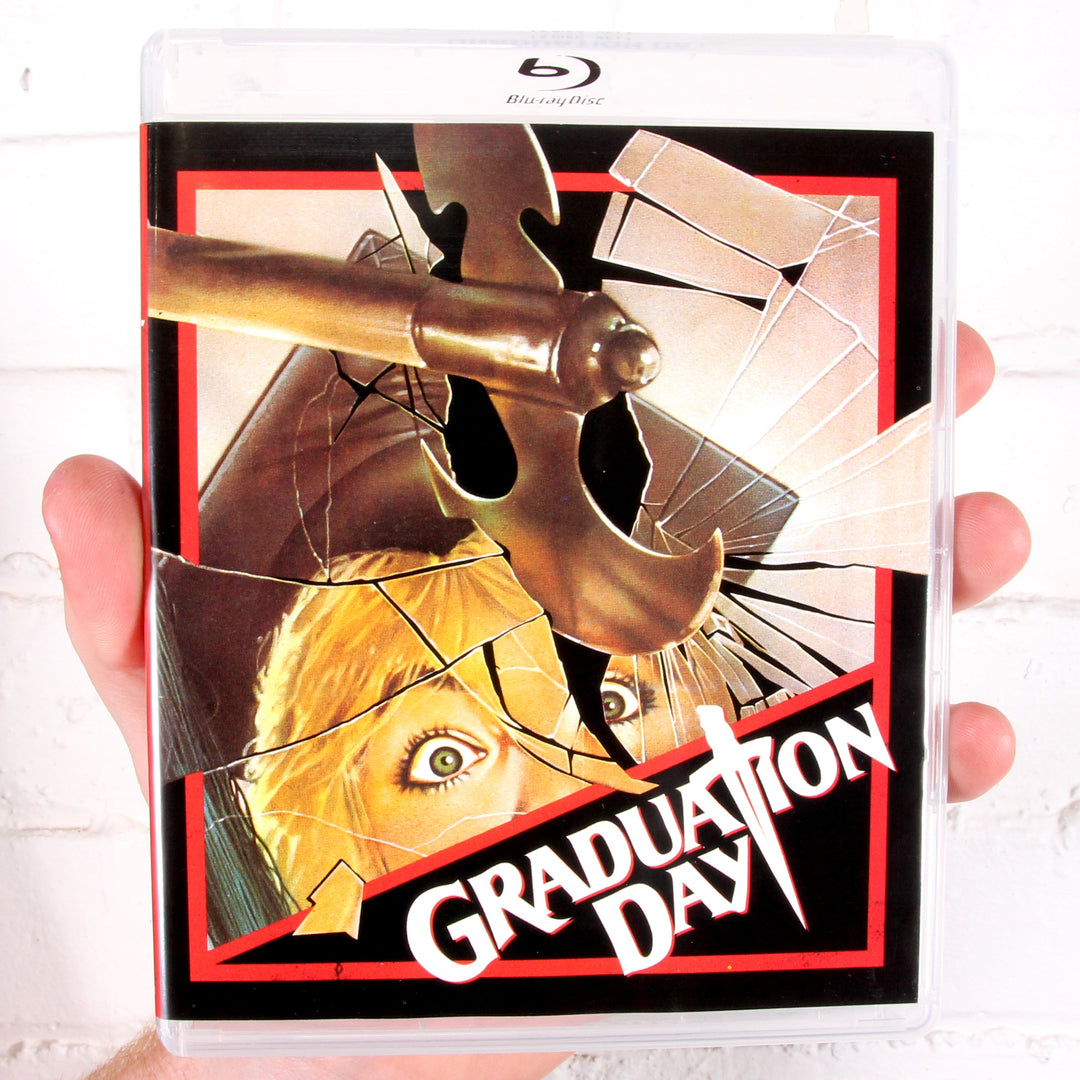 Graduation Day Vinegar Syndrome standard Blu-ray case