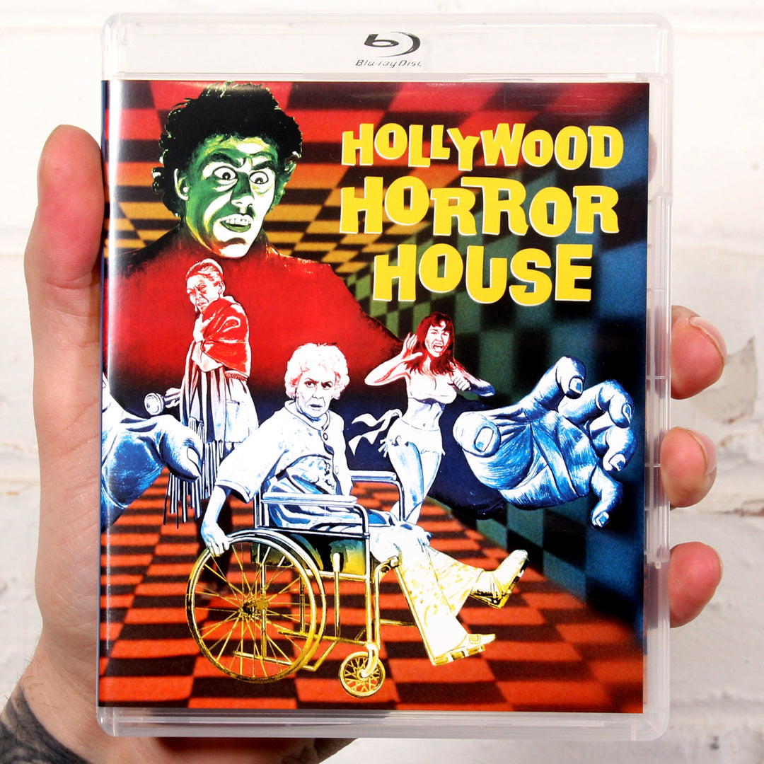 Hollywood Horror House (aka Savage Intruder) (Blu-ray + DVD, 1973) — official exact-edition photograph