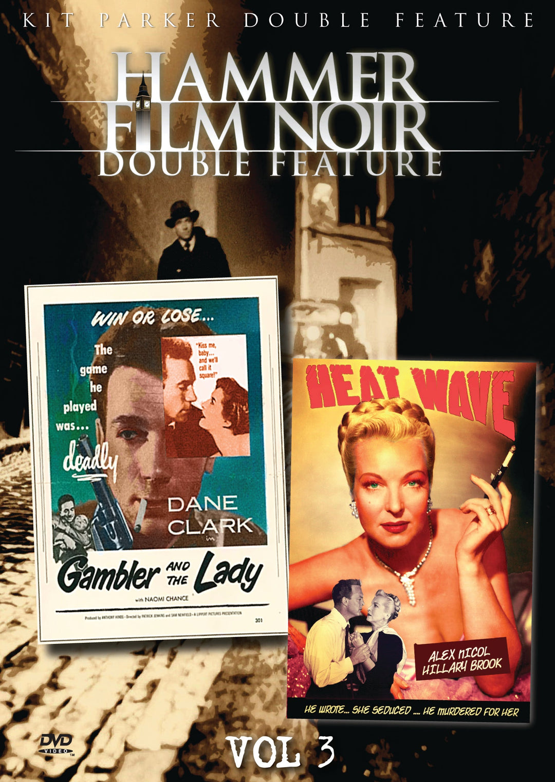 Hammer Film Noir Volume 3 — The Gambler and the Lady / Heat Wave DVD