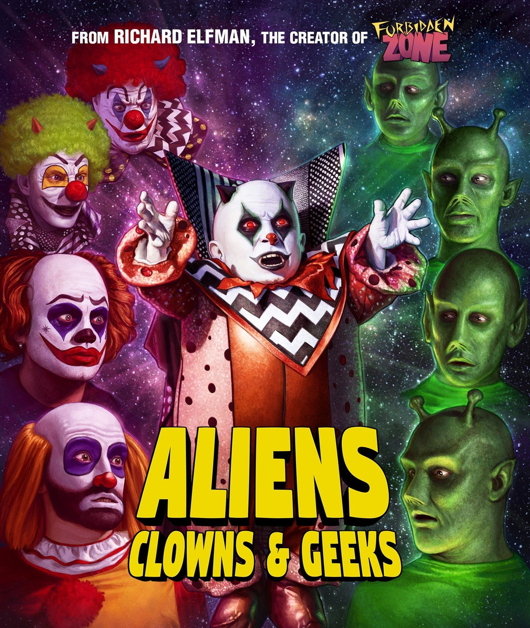 Aliens, Clowns and Geeks (Special Edition Blu-ray) — official exact-edition photograph