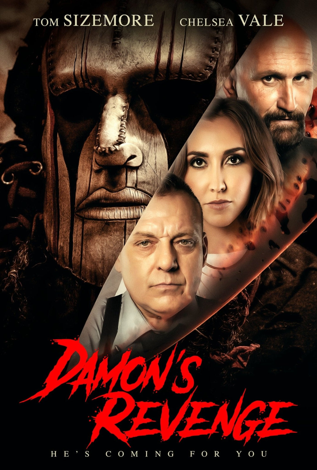 Damon's Revenge (DVD, 2022) — official exact-edition product photograph