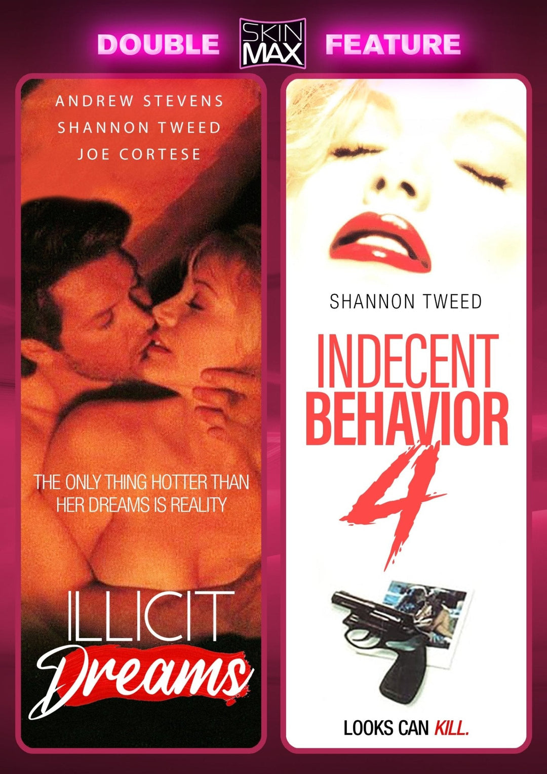 Illicit Dreams / Indecent Behavior 4 (DVD Double Feature) — official exact-edition photograph
