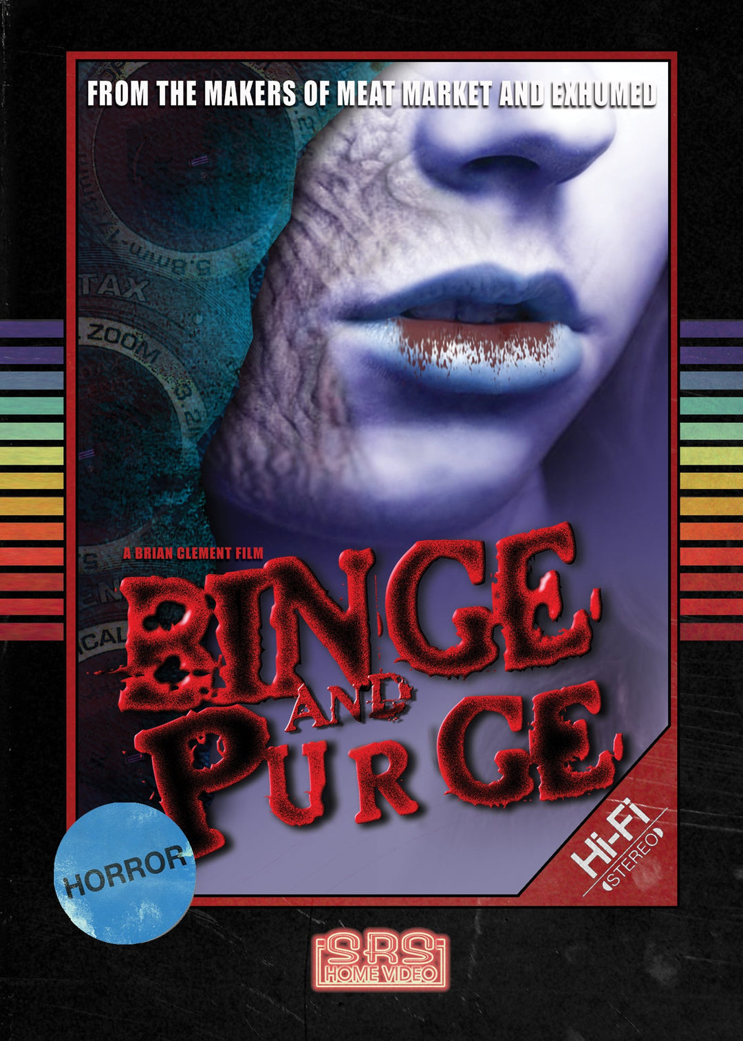Binge and Purge — official SRS Cinema DVD cover