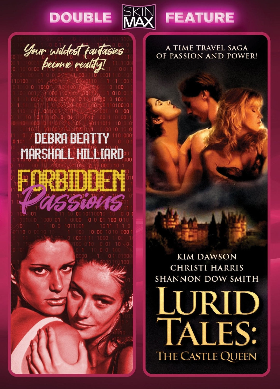 Forbidden Passions / Lurid Tales: The Castle Queen (SkinMax DVD Double Feature) — official exact-edition photograph