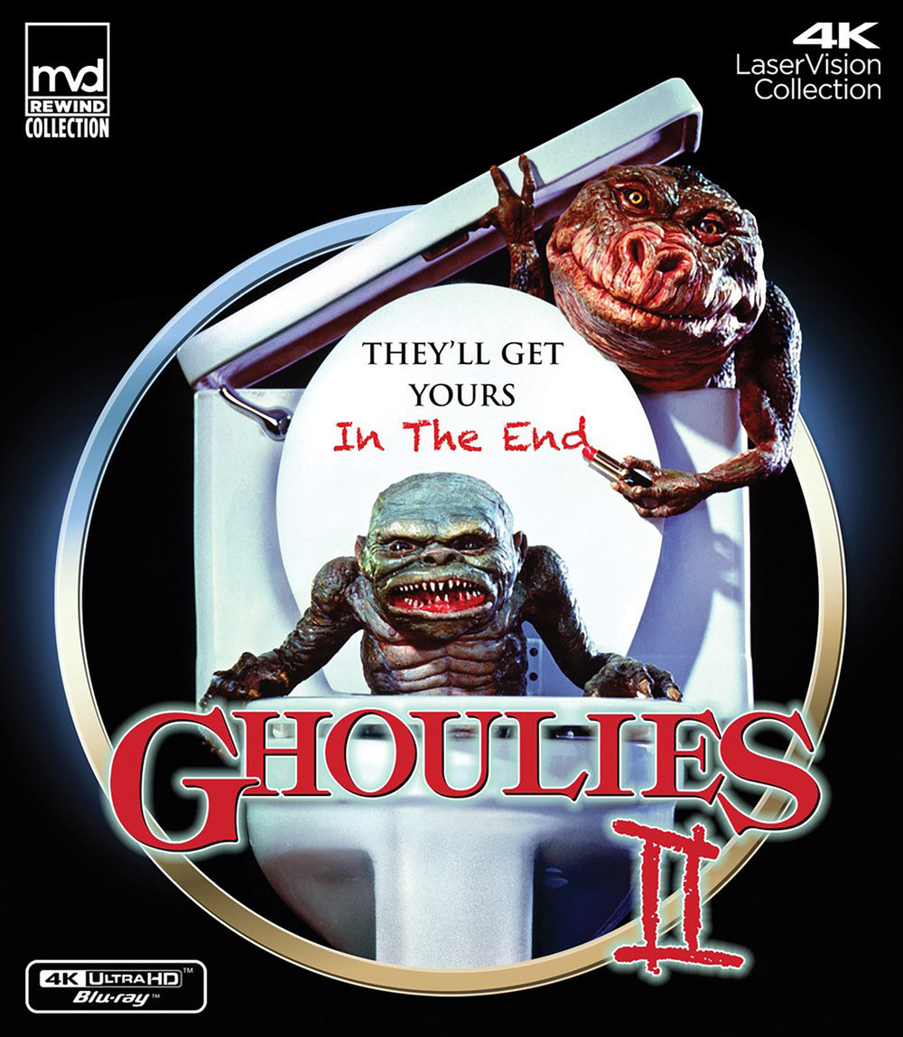 Ghoulies II MVD14990UHD two-disc 4K UHD plus Blu-ray official package cover