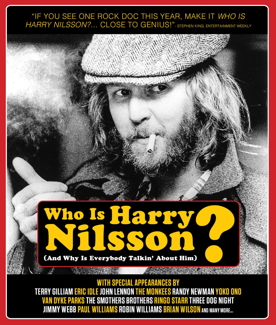 Who Is Harry Nilsson? — MVD5140BR Blu-ray cover