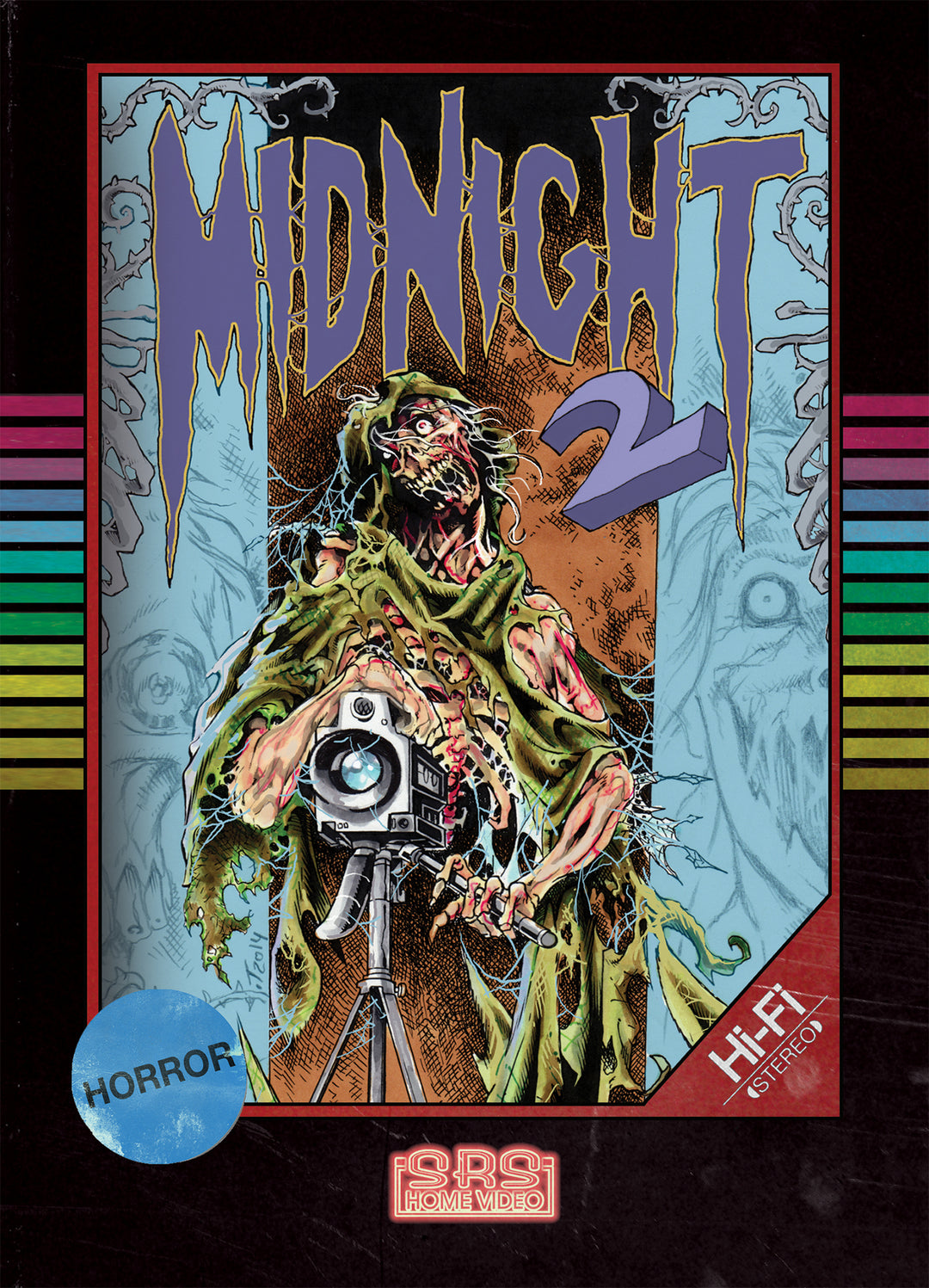 Midnight 2: Sex, Death & Videotape DVD cover — SRS Cinema