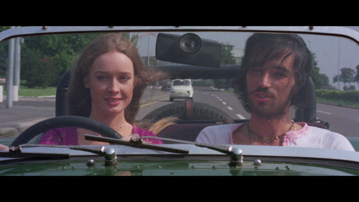 Camille Keaton in Italy