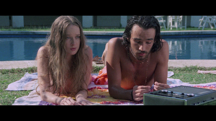 Camille Keaton in Italy