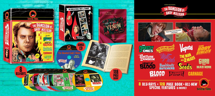 The Dungeon Of Andy Milligan Collection [Blu-ray]