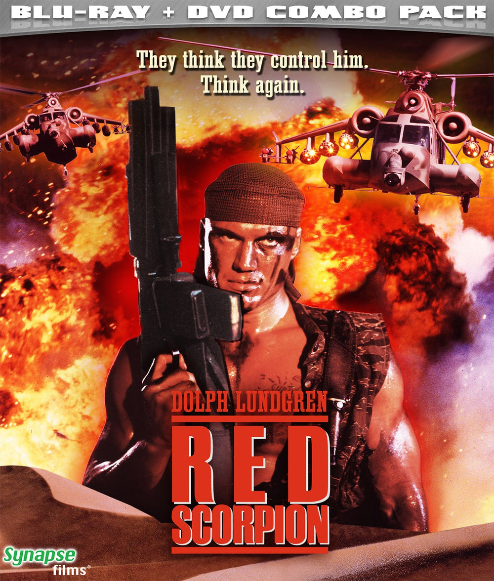 Red Scorpion (1988) [Blu-ray/DVD Combo] – official edition artwork