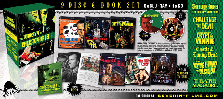 The Eurocrypt of Christopher Lee Collection [9-Disc Blu-ray Box Set]