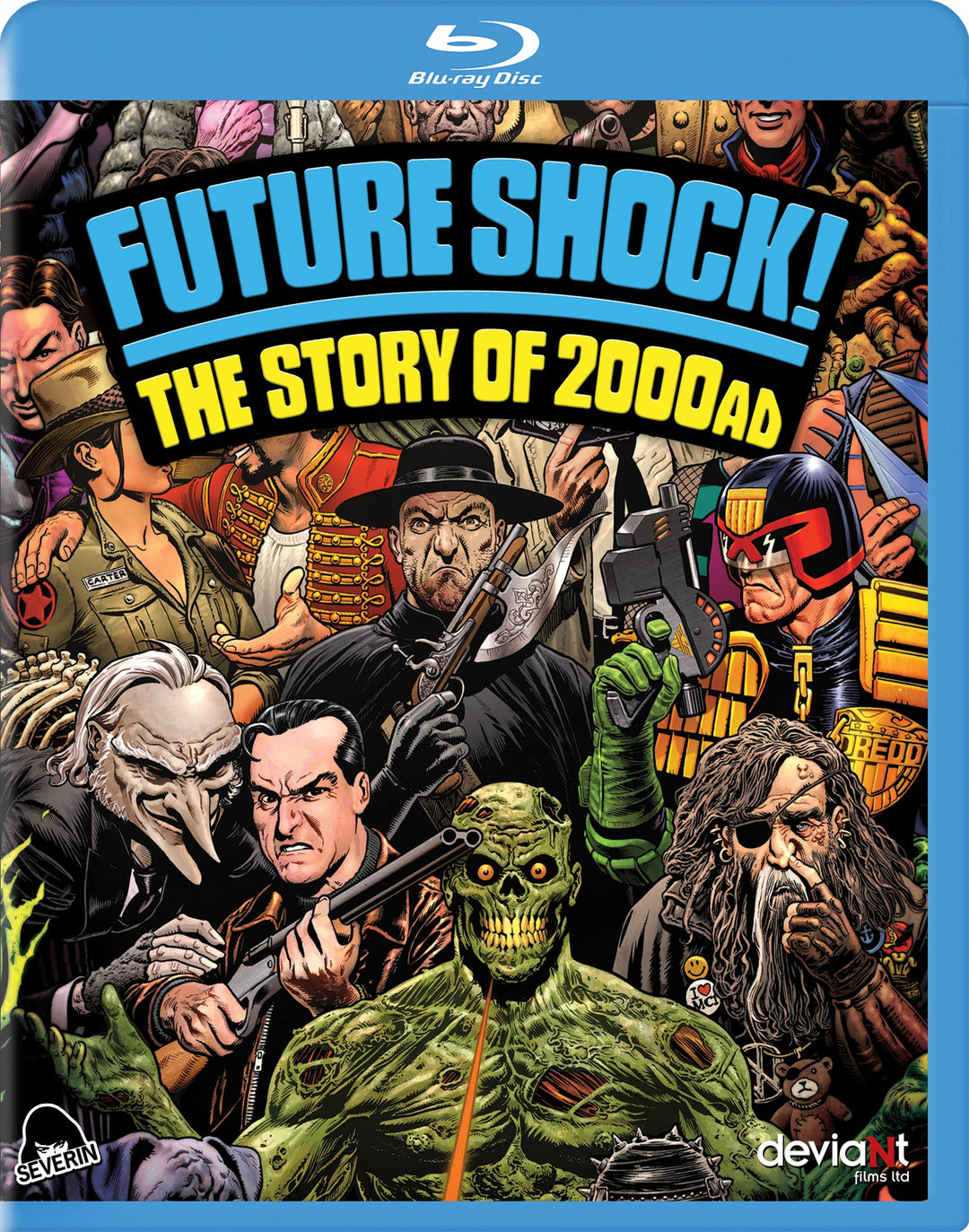 Future Shock! The Story of 2000AD (Blu-ray, 2014) — official exact-edition photograph