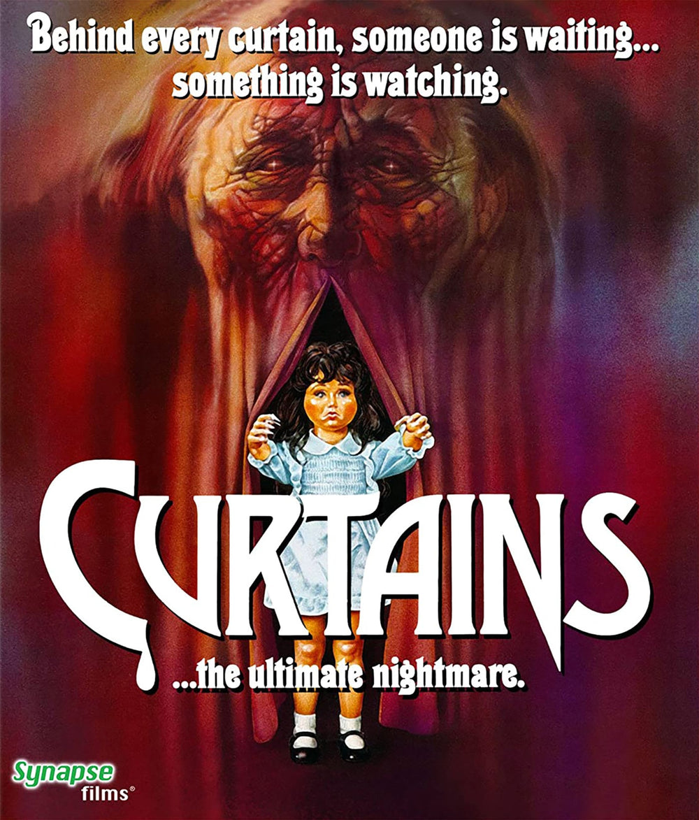 Curtains (Blu-ray) — official Synapse edition cover