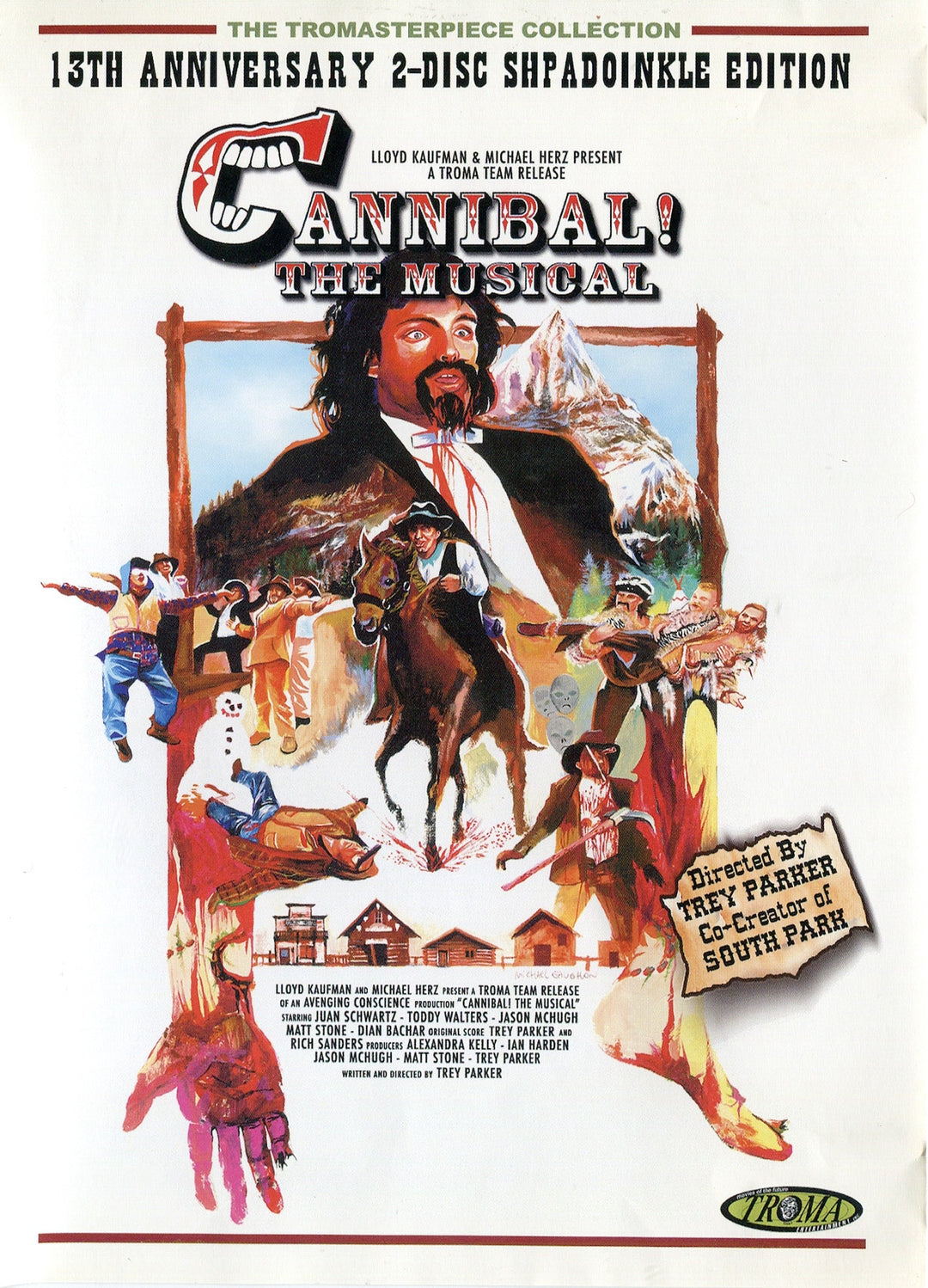 Cannibal! The Musical: 13th Anniversary 2-disc Shpadoinkle Edition (DVD) (Troma)