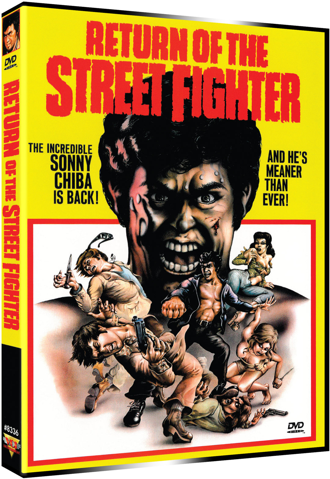 Return of the Street Fighter VCI8336 DVD case