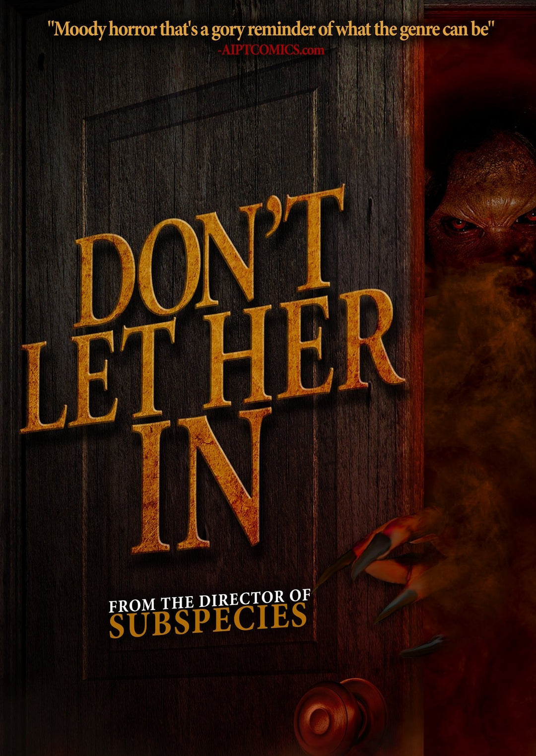 Don't Let Her In — Full Moon WE03638 DVD official cover