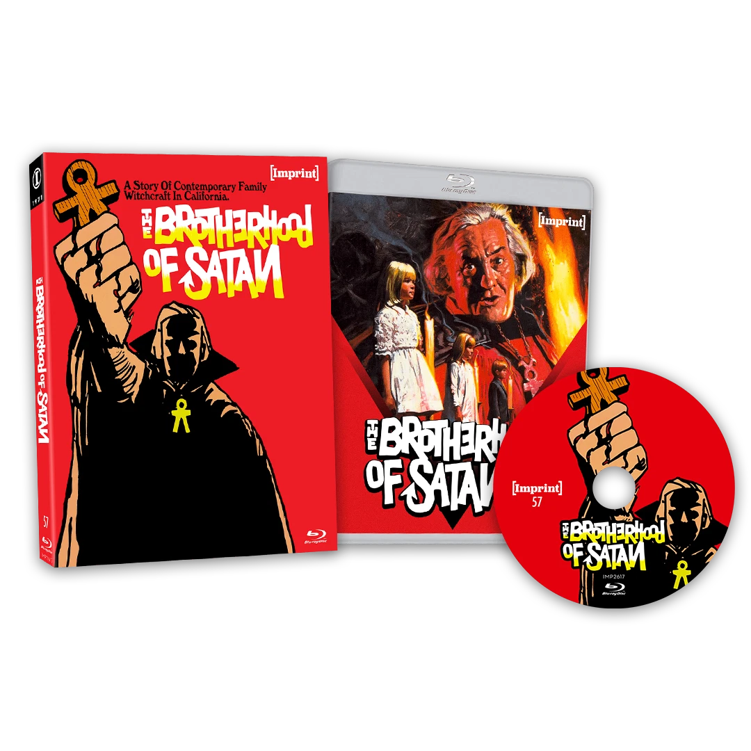 The Brotherhood of Satan (Blu-ray, 1971) Strother Martin Imprint #57 Horror
