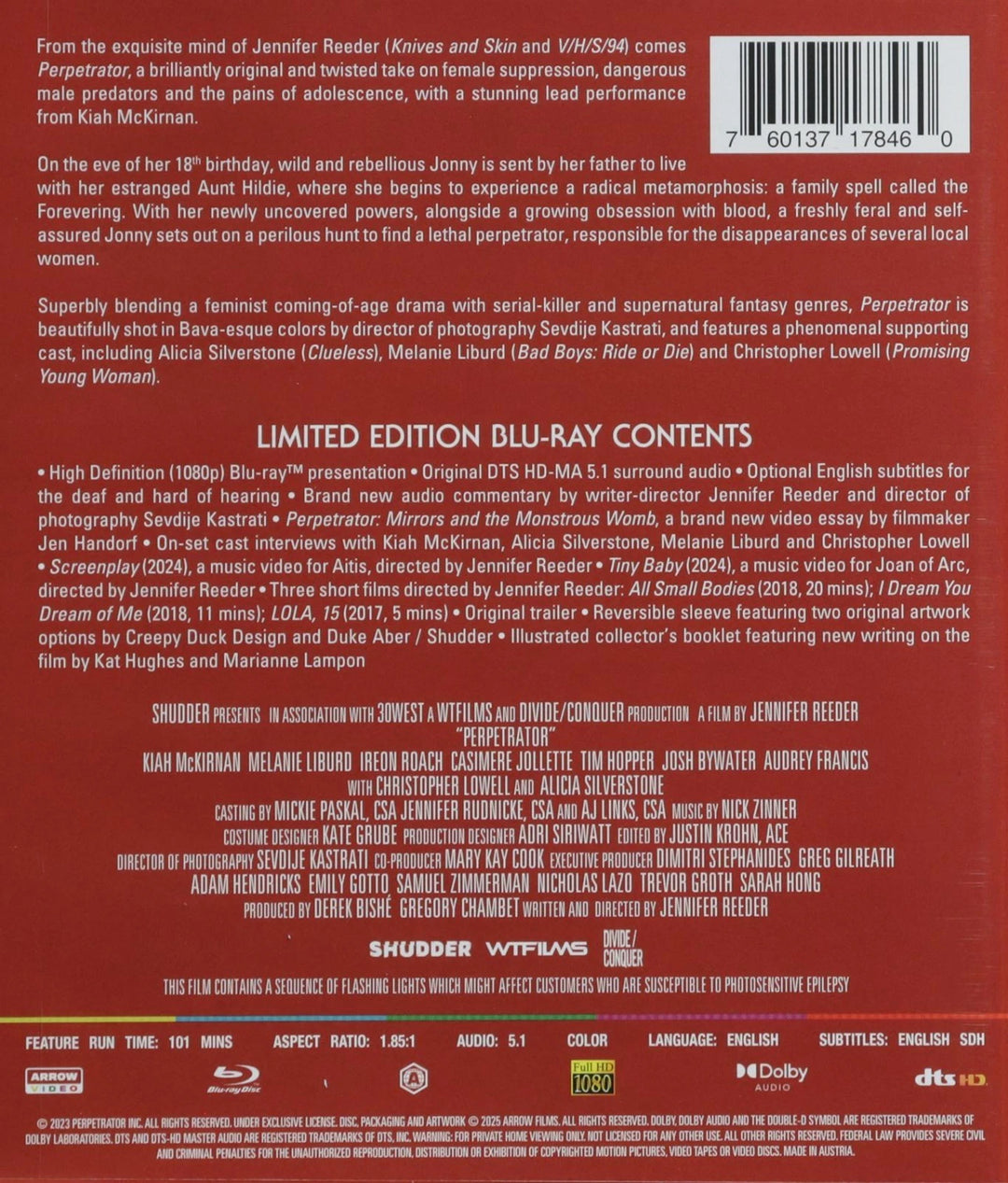 Perpetrator [New Blu-ray] Ltd Ed