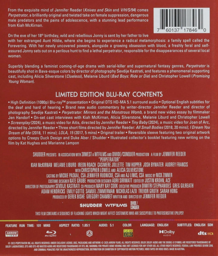 Perpetrator [New Blu-ray] Ltd Ed