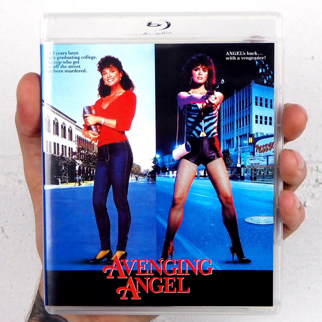 Avenging Angel (Blu-ray, 1985) — official exact-edition product photograph