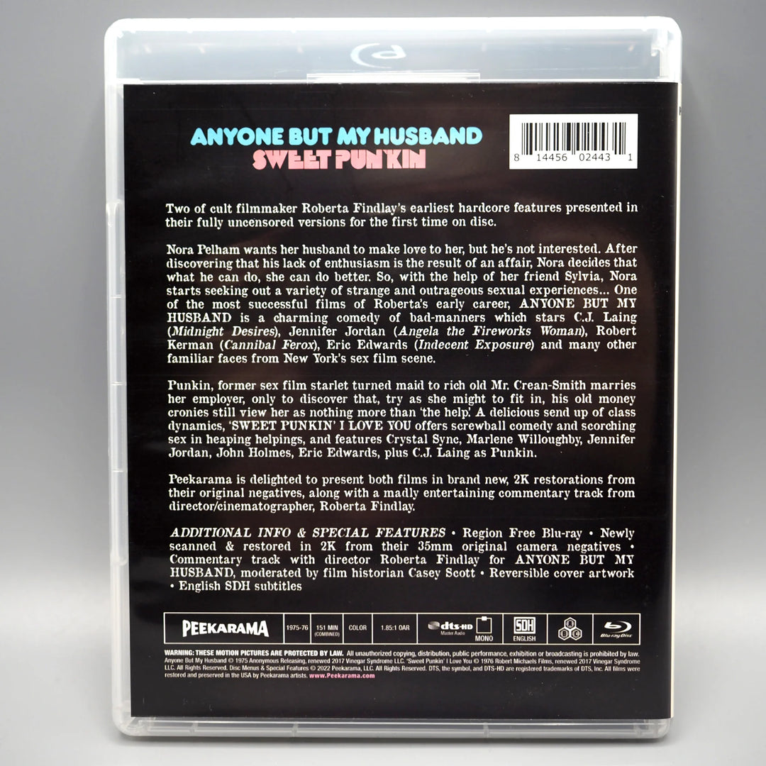 Anyone But My Husband / Sweet Punkin (Blu-ray, 1975 / 1976)