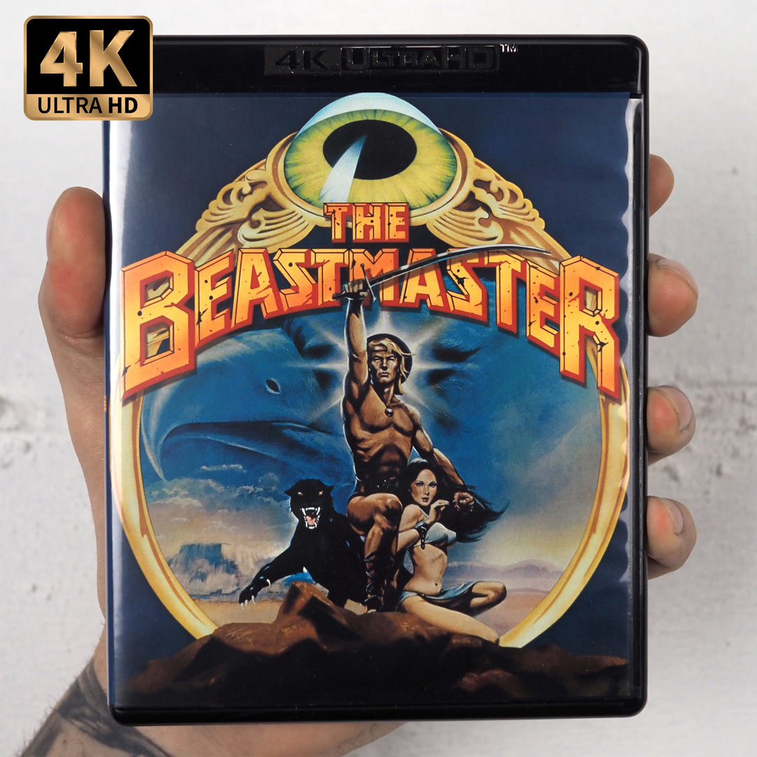 The Beastmaster — Vinegar Syndrome Ultra standard edition 4K UHD case