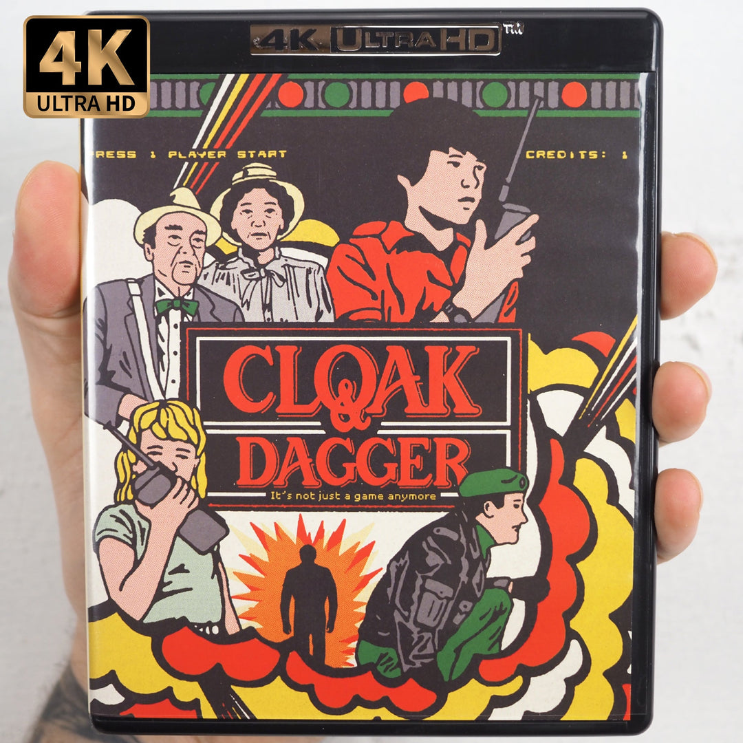 Cloak & Dagger (4K UHD + Blu-ray, 1984) — official exact-edition photograph