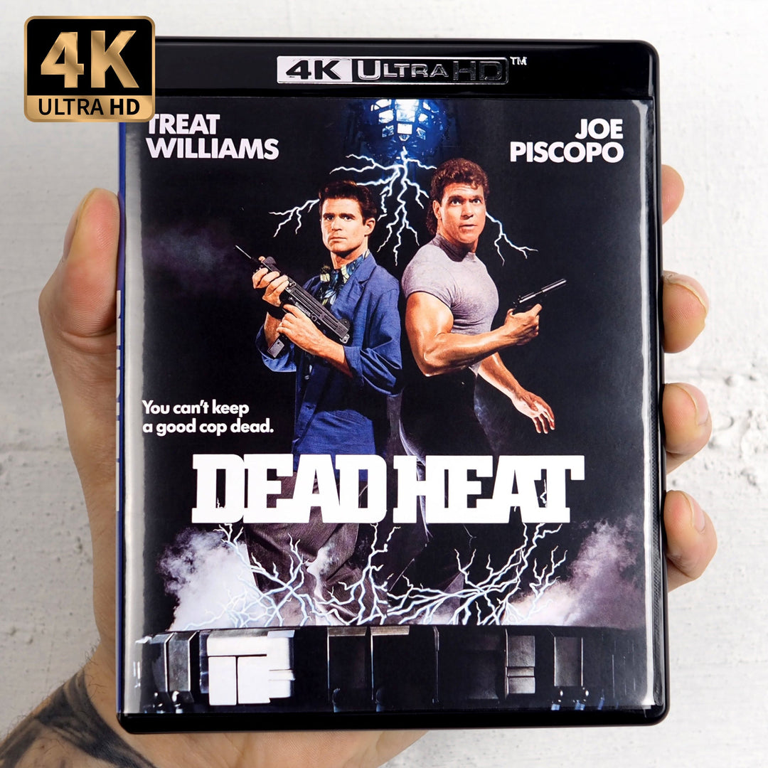 Dead Heat — Vinegar Syndrome VS-381 standard 4K UHD/Blu-ray official photograph