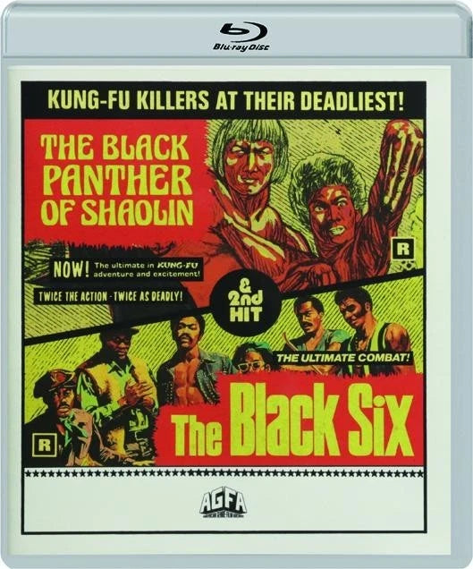 THE BLACK PANTHER OF SHAOLIN / THE BLACK SIX (Blu-ray) AGFA