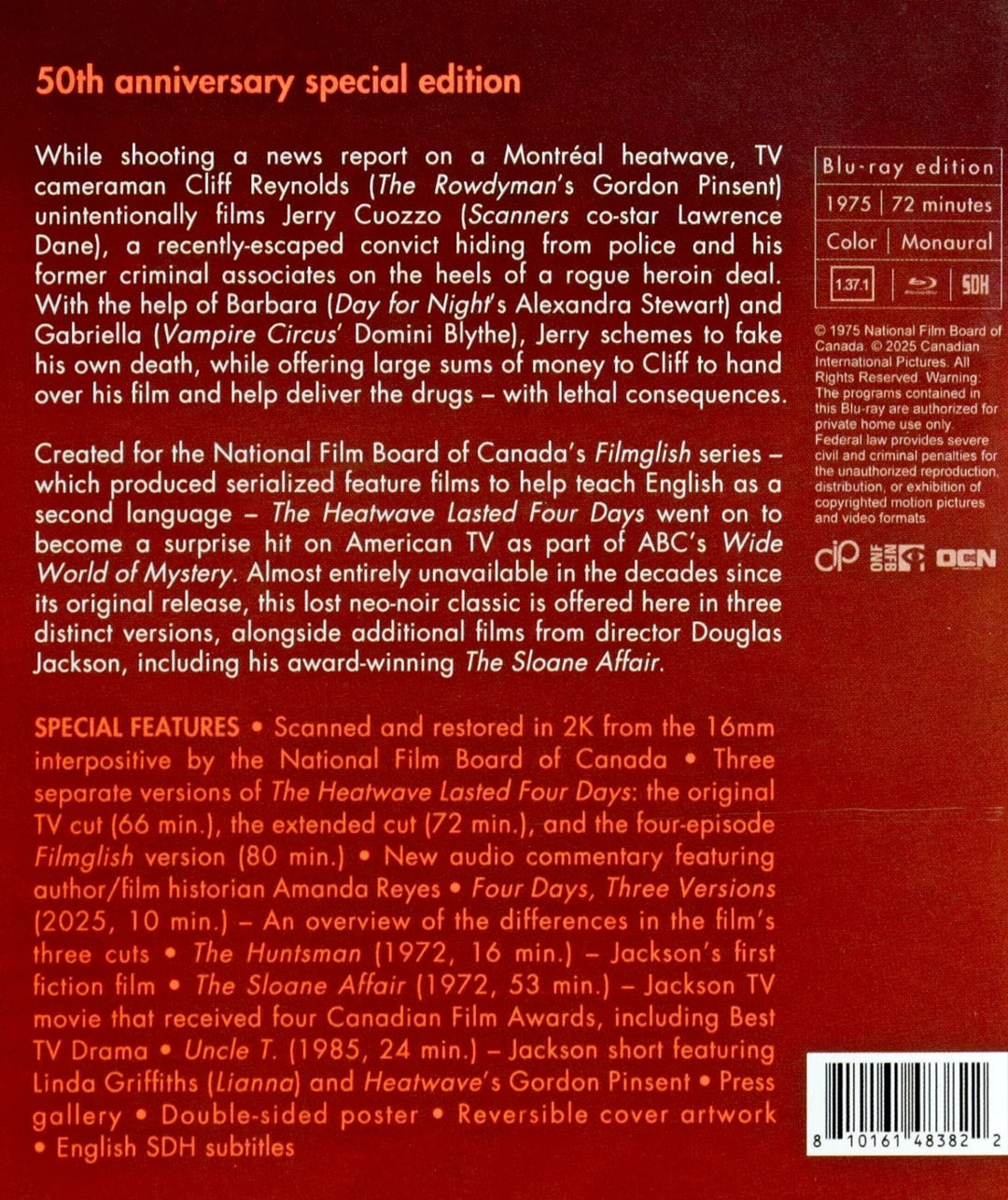 The Heatwave Lasted Four Days [Blu-ray]