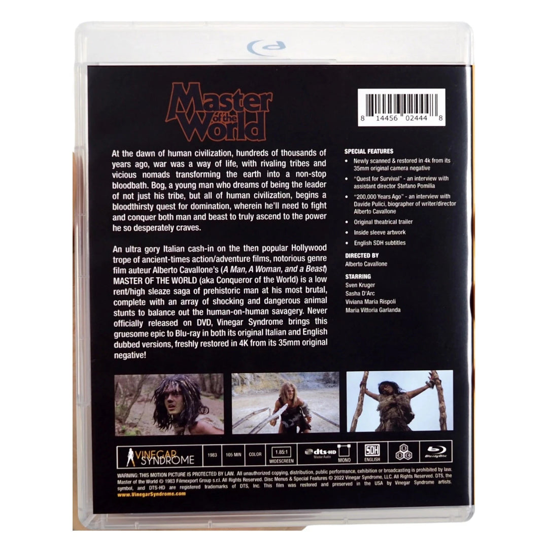 Master of the World (Aka Conqueror of the World) (Blu-ray, 1983)
