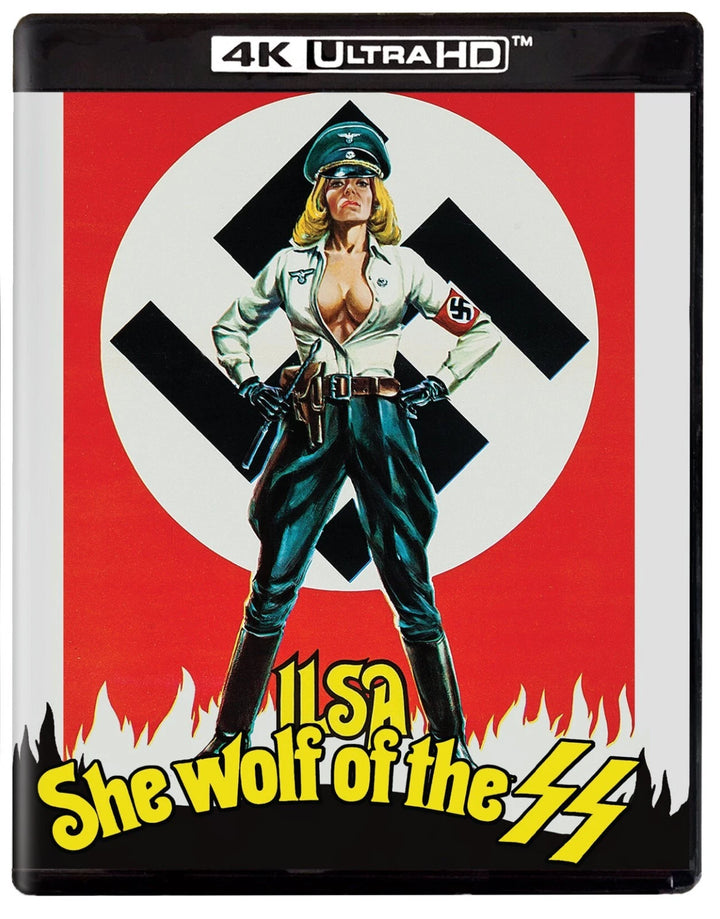 Ilsa: She Wolf of the SS (4K Ultra HD + Blu-ray + Slipcover, 1974) Brand New
