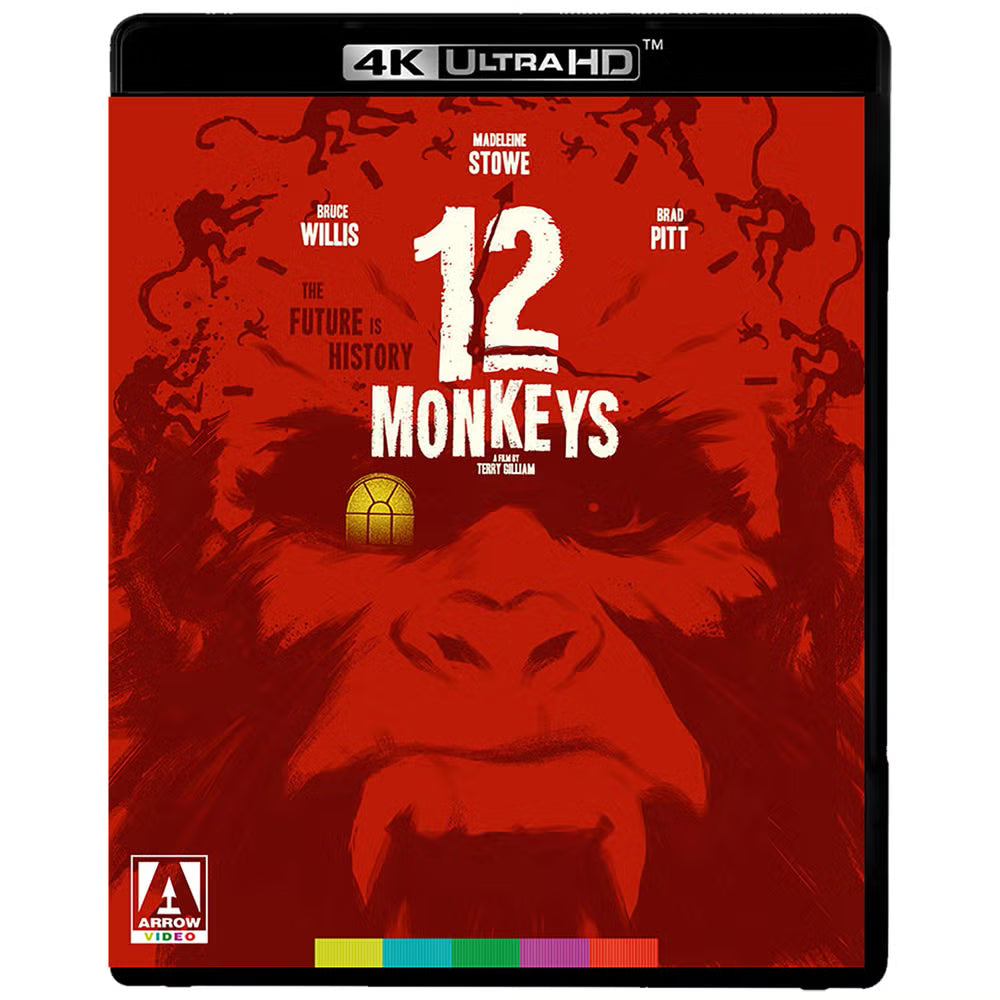 12 Monkeys (4K Ultra HD, 1995) — official exact-edition photograph