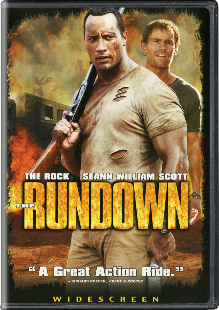 The Rundown — Universal widescreen DVD, UPC 025192329029