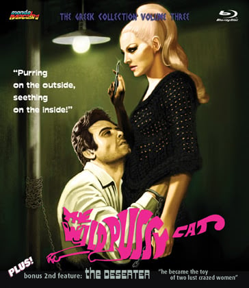 The Wild Pussycat / The Deserter — Mondo Macabro retail Blu-ray official cover