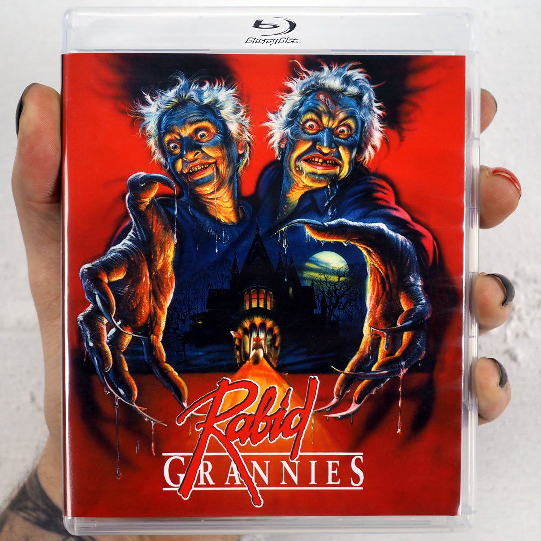 Rabid Grannies (1988) – Vinegar Syndrome Blu-ray official case cover