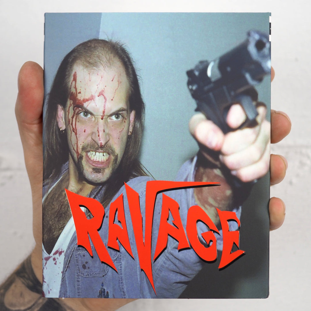 Ravage Saturn's Core Blu-ray slipcover