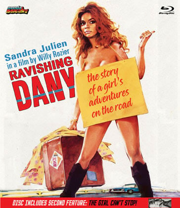 Ravishing Dany (1972) / The Girl Can’t Stop! (1965) – Blu-ray official retail cover