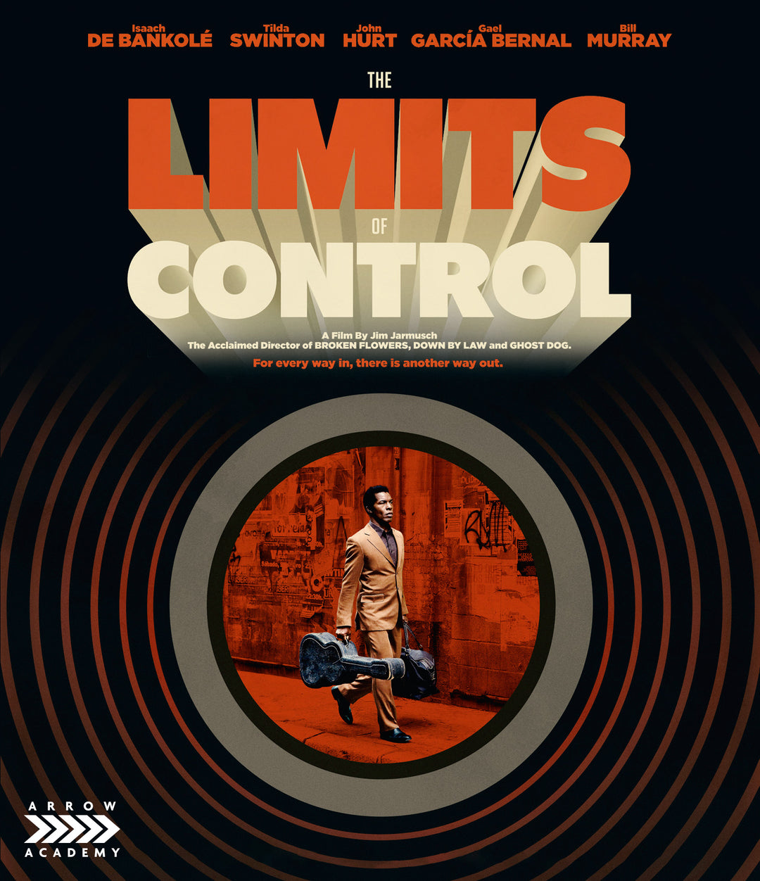 The Limits of Control — Arrow Video AA052 Blu-ray cover