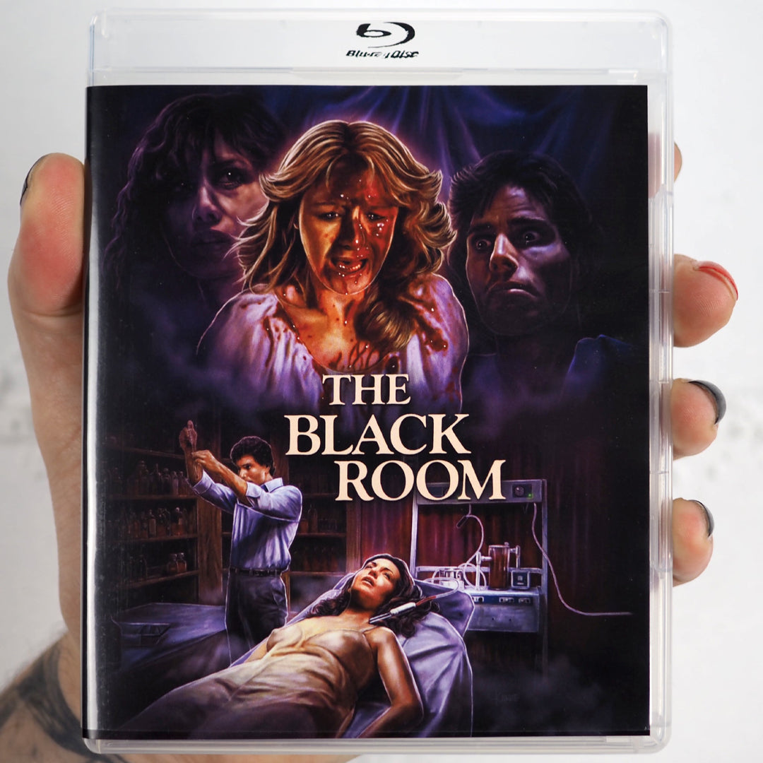 The Black Room — Vinegar Syndrome standard edition Blu-ray case