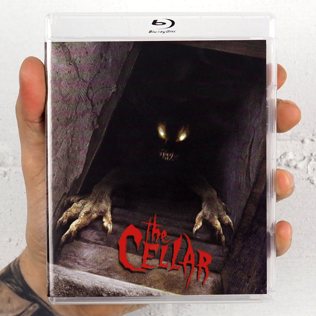 The Cellar — Vinegar Syndrome standard edition Blu-ray case