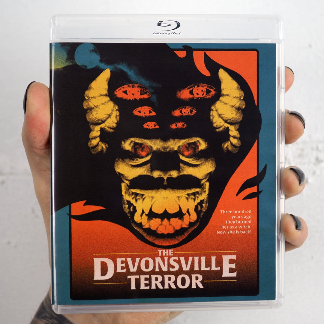 The Devonsville Terror — Vinegar Syndrome standard edition Blu-ray case